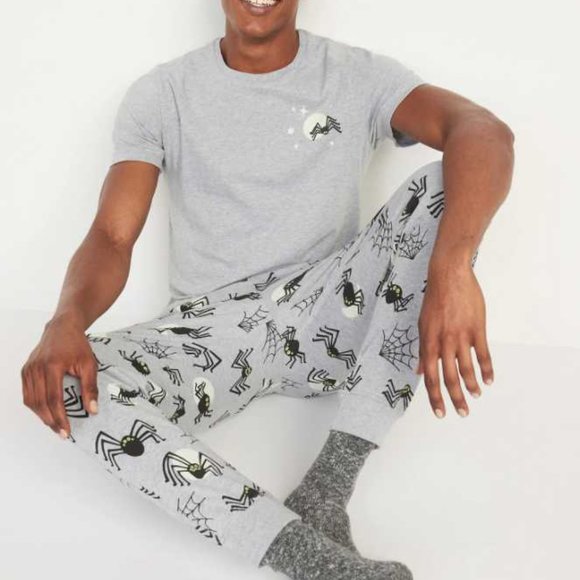 New Mens M Old Navy Halloween Glow In 